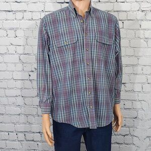 2/$20 Clearwater Outfitters Long Sleeve Button Down Shirt Size M